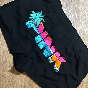 PINK Victoria's Secret Black Swim Shorts